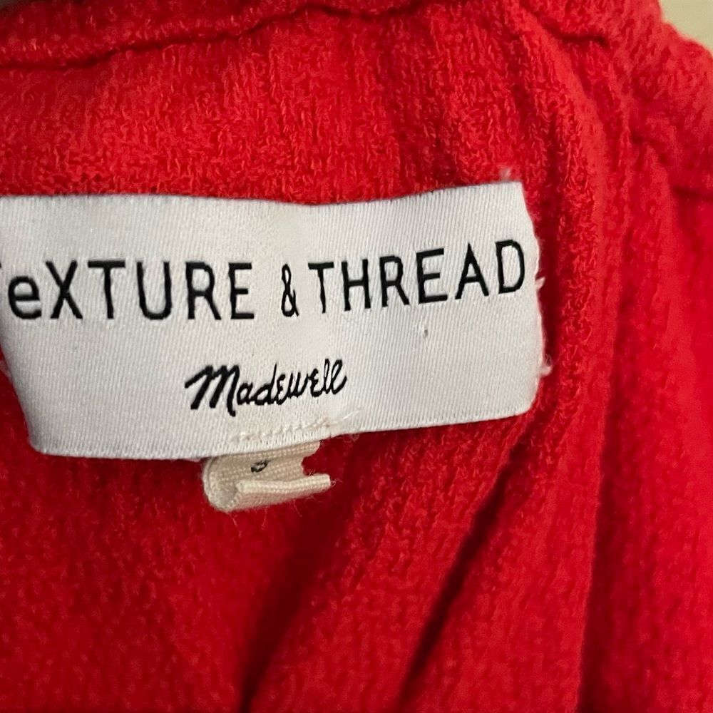 Madewell,Texture & Thread Light Terry Cloth Feel Dress - Picture 8 of 9